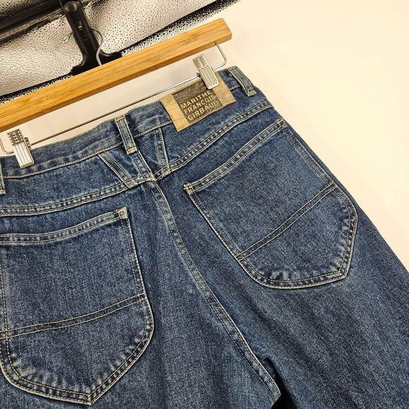 Marithe Francois Girbaud Girabaud y2k Jeans Blue High Waist Straight Denim Sz 6 - Picture 4 of 7